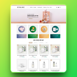 Theme wordpress mỹ phẩm 08