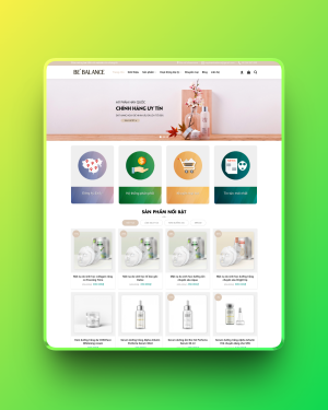 Theme wordpress mỹ phẩm 08 Theme wordpress mỹ phẩm 08