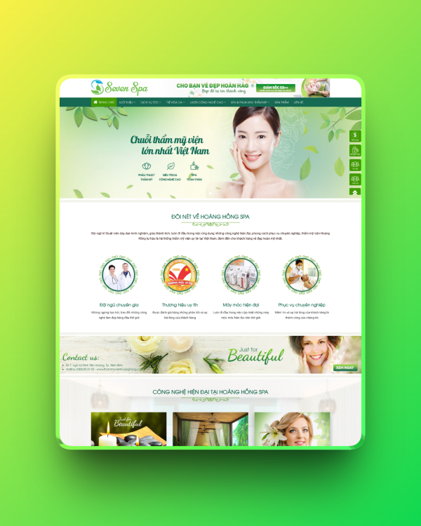 Theme wordpress Spa 01 Theme wordpress Spa 01