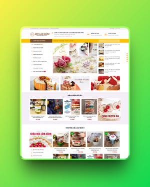 Theme wordpress tiệm bánh ngọt Theme wordpress tiệm bánh ngọt
