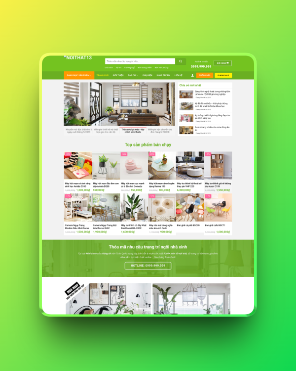 Theme wordpress công ty nội thất 13 Theme wordpress công ty nội thất 13