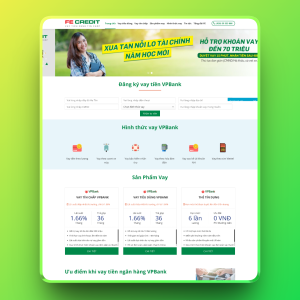 Theme wordpress tín dụng vpbank