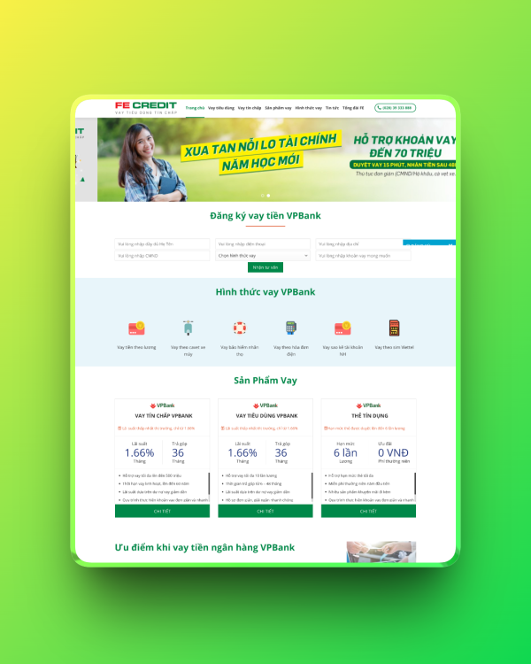 Theme wordpress tín dụng vpbank Theme wordpress tín dụng vpbank