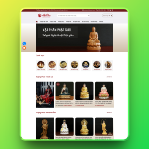 Theme wordpress bán vật phẩm thờ