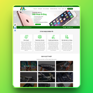 Theme wordpress dịch vụ sửa màn hình