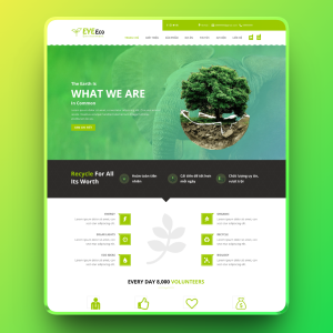 Theme WordPress tin tức về môi trường