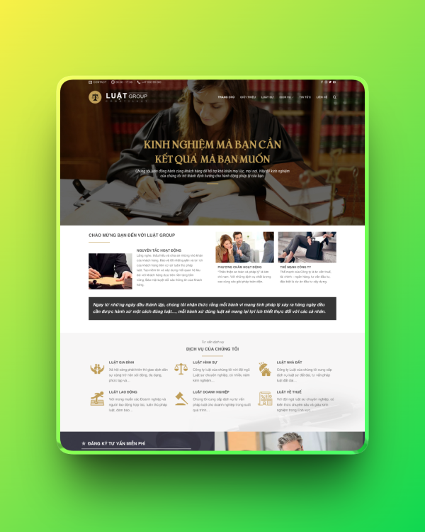 Theme wordpress công ty luật Theme wordpress công ty luật