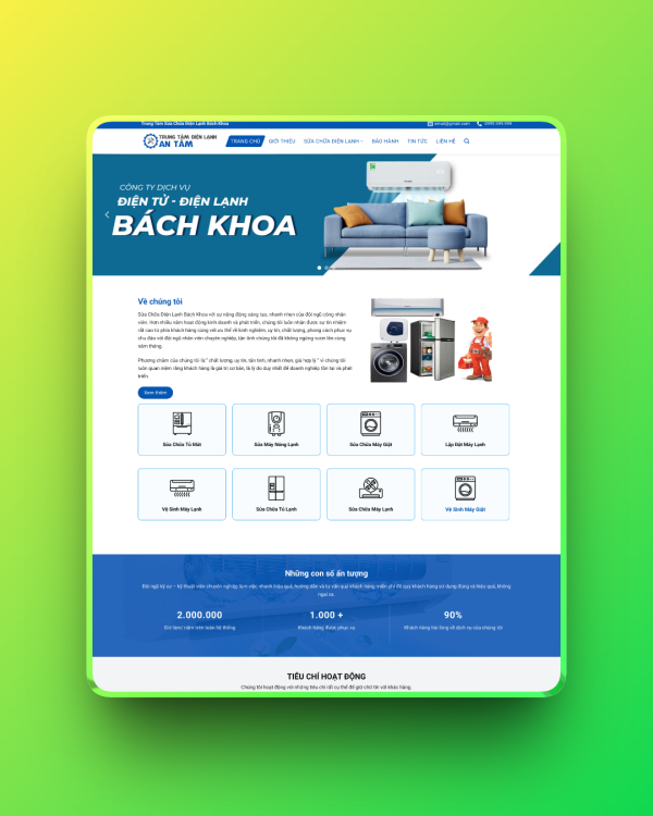 Theme wordpress điện lạnh 01 Theme wordpress điện lạnh 01