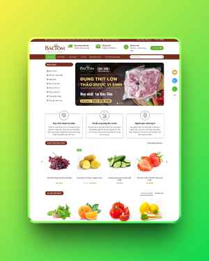 Theme wordpress bán rau củ quả Theme wordpress bán rau củ quả