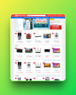 Theme wordpress điện máy 06 Theme wordpress điện máy 06