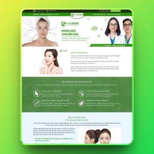 Theme wordpress khóa học làm đẹp