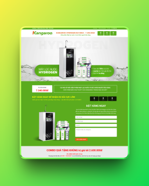 Theme wordpress Landing Page lọc nước Theme wordpress Landing Page lọc nước