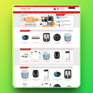 Theme wordpress bán đồ gia dụng 01