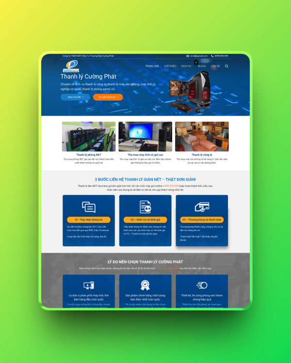 Theme wordpress thanh lý 02 Theme wordpress thanh lý 02