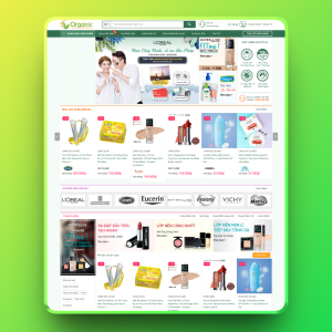 Theme wordpress Mỹ phẩm 06