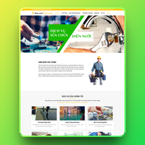 Theme wordpress dịch vụ sửa chữa điện nước