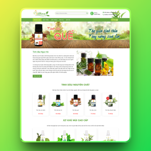Theme wordpress bán tinh dầu