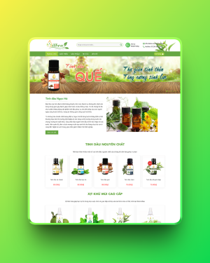 Theme wordpress bán tinh dầu Theme wordpress bán tinh dầu