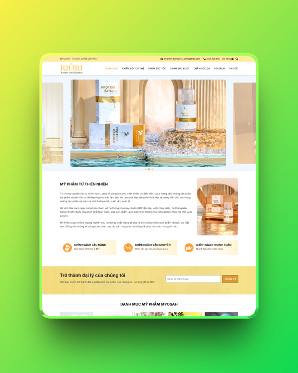 Theme wordpress bán mỹ phẩm 16 Theme wordpress bán mỹ phẩm 16