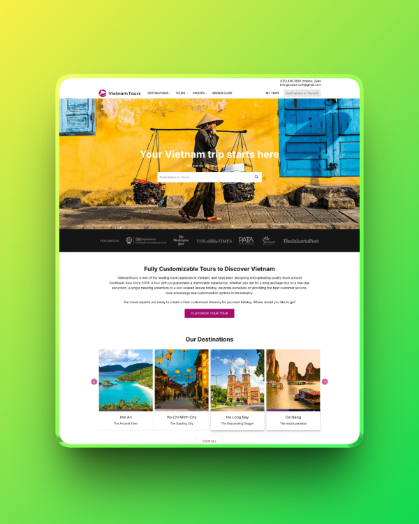 Theme wordpress du lịch 18 Theme wordpress du lịch 18