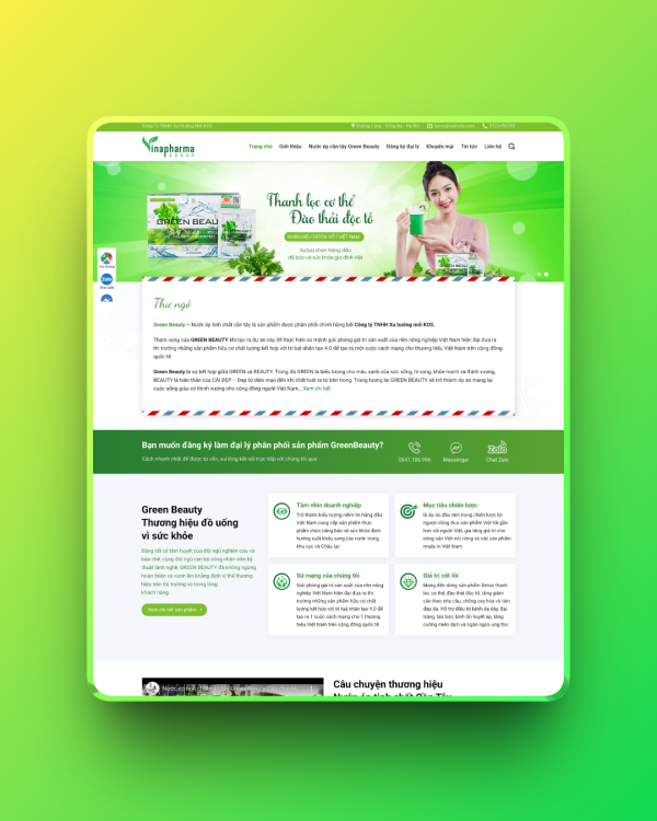 Theme wordpress thực phẩm chức năng 15 Theme wordpress thực phẩm chức năng 15