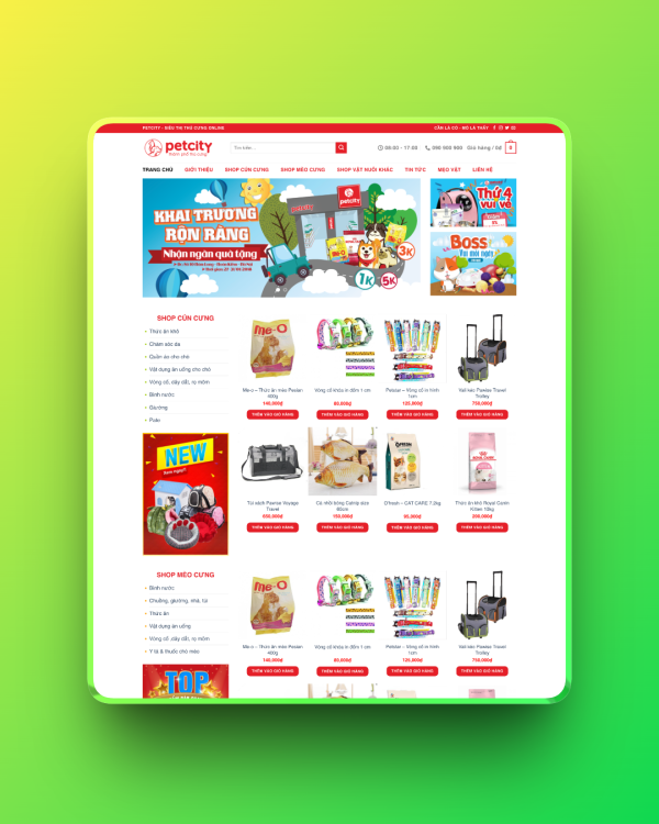 Theme wordpress thực phẩm thú cưng Theme wordpress thực phẩm thú cưng