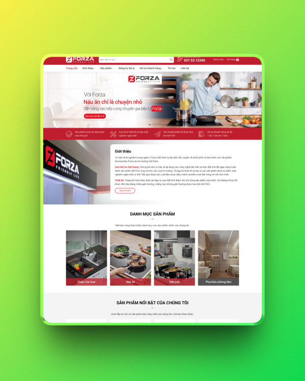 Theme wordpress bán bếp từ 03 Theme wordpress bán bếp từ 03