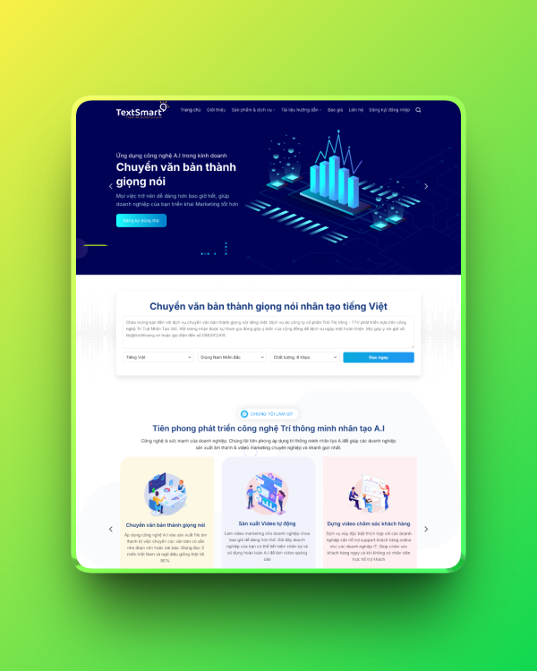Theme wordpress dịch vụ textsmart Theme wordpress dịch vụ textsmart