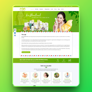 Theme wordpress bán dược phẩm và mỹ phẩm 04