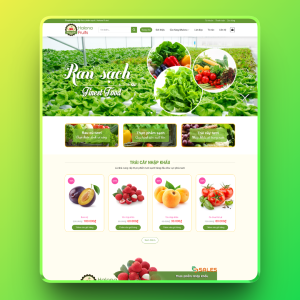Theme wordpress bán trái cây