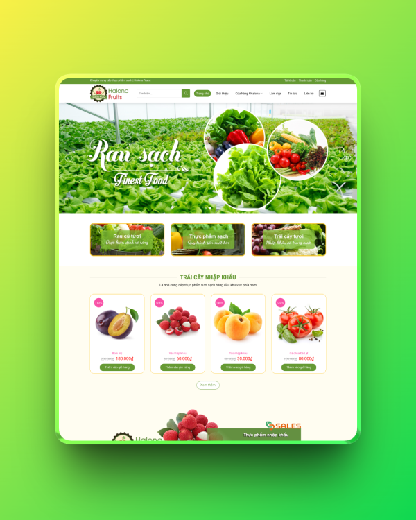Theme wordpress bán trái cây Theme wordpress bán trái cây