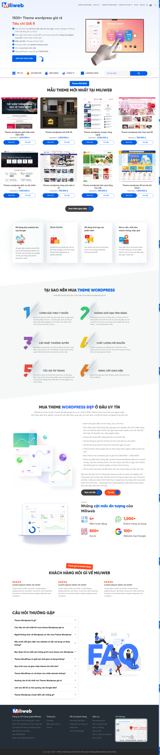 Theme wordpress shop bán theme
