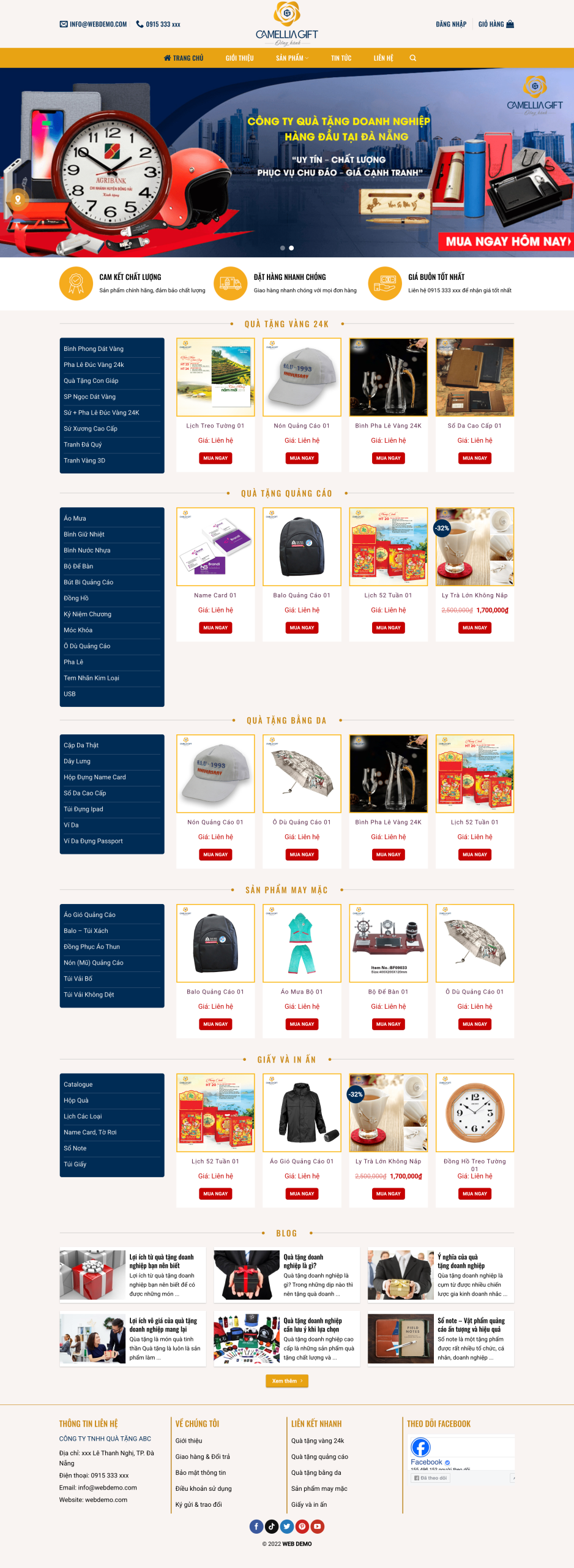 Theme quà tặng