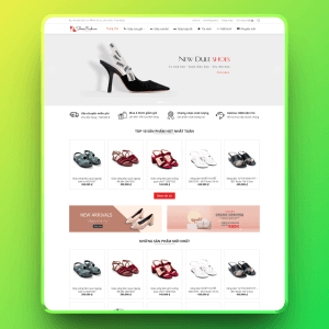 Theme wordpress shop giày nữ