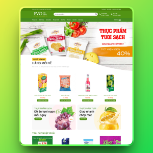 Theme wordpress thực phẩm trái cây sạch