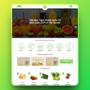 Theme wordpress nông sản 3