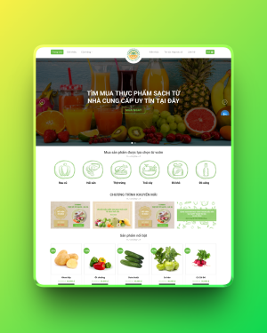Theme wordpress nông sản 3 Theme wordpress nông sản 3