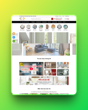 Theme wordpress shop bán mành rèm đẹp Theme wordpress shop bán mành rèm đẹp