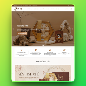 Theme wordpress yến sào 03
