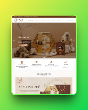 Theme wordpress yến sào 03 Theme wordpress yến sào 03