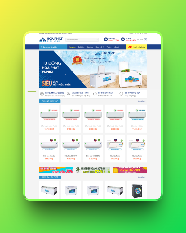 Theme wordpress điện lạnh Theme wordpress điện lạnh