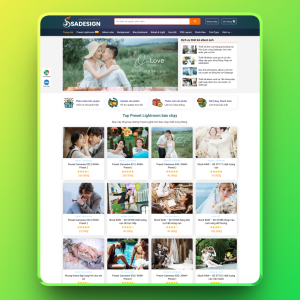 Theme wordpress bán file đồ họa stock
