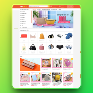Theme wordpress bán ba lô túi xách đẹp