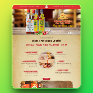 Theme wordpress bán nước mắm