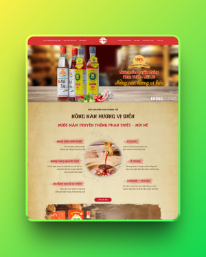 Theme wordpress bán nước mắm Theme wordpress bán nước mắm
