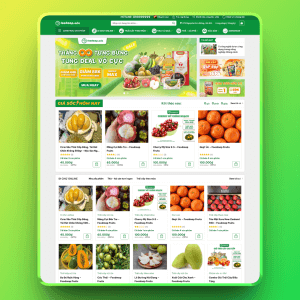 Theme wordpress shop bán trái cây, nông sản
