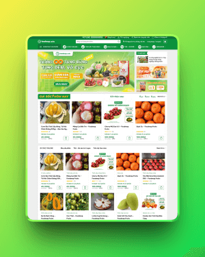 Theme wordpress shop bán trái cây, nông sản Theme wordpress shop bán trái cây, nông sản