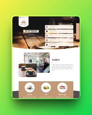 Theme wordpress quán cafe trà sữa Theme wordpress quán cafe trà sữa