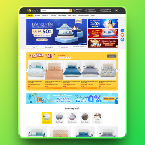 Theme wordpress bán nệm