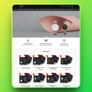 Theme wordpress shop bán đồng hồ 6